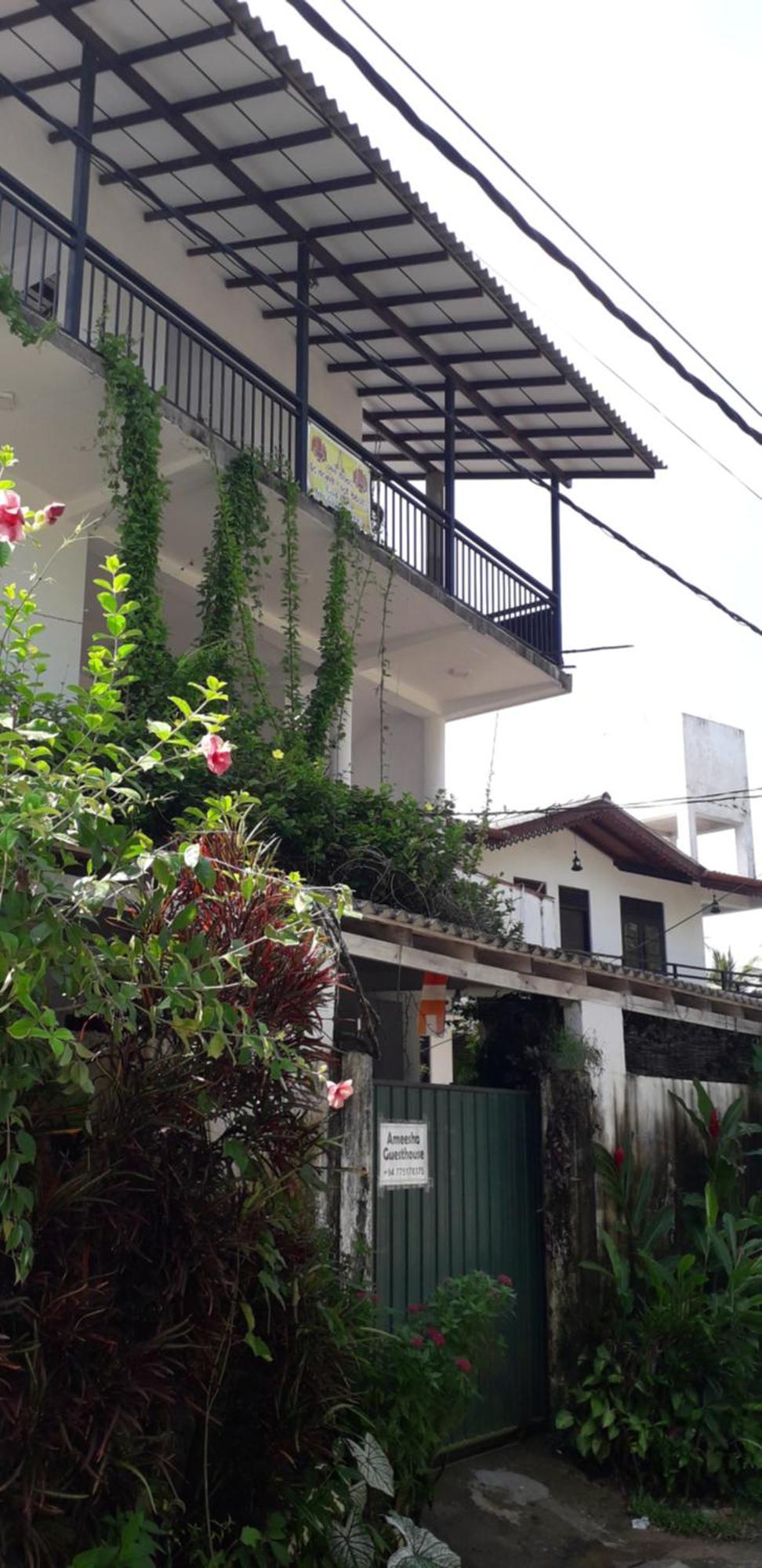 Ameesha Guesthouse ウナワトゥナ エクステリア 写真